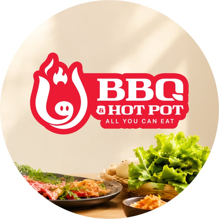 VBBQ and Hot Pot logo — All You Can Eat